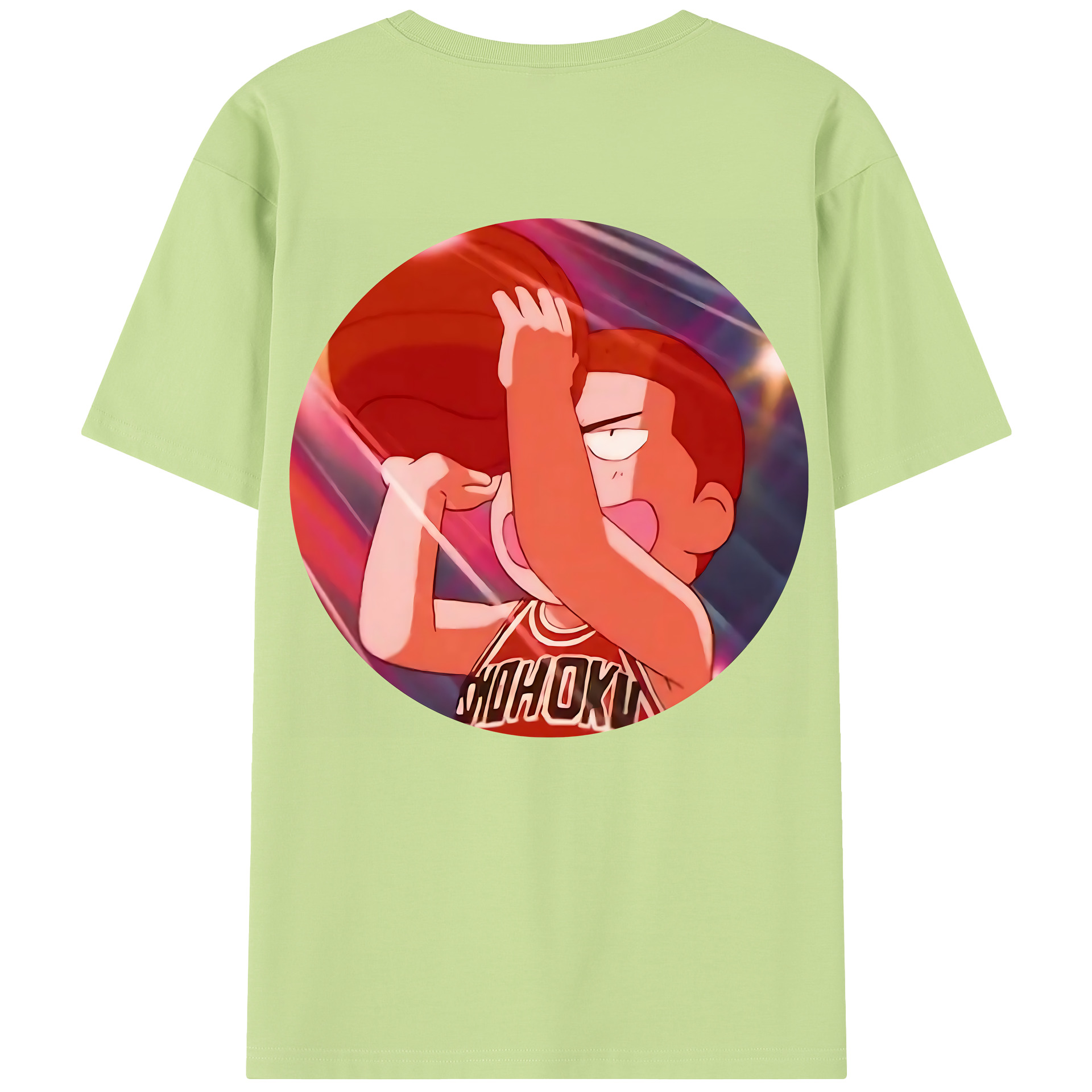 （画像用） SLAM DUNK／スラムダンク 綿100％半袖Tシャツ（背面プリント）